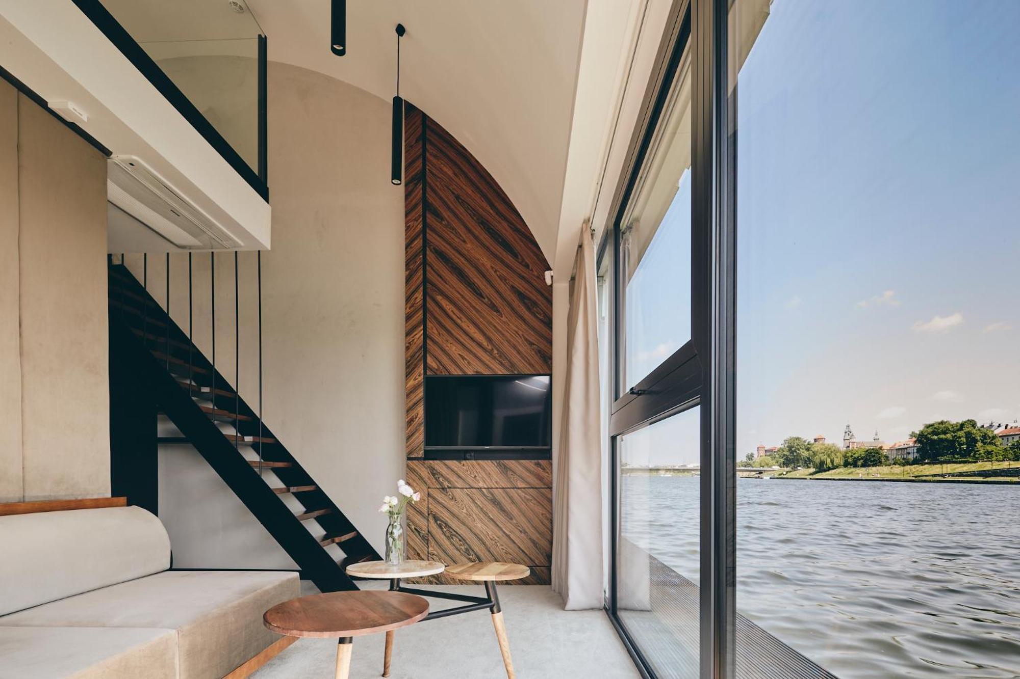كراكوفيا New Port - Premium Floating Aparthotel الغرفة الصورة